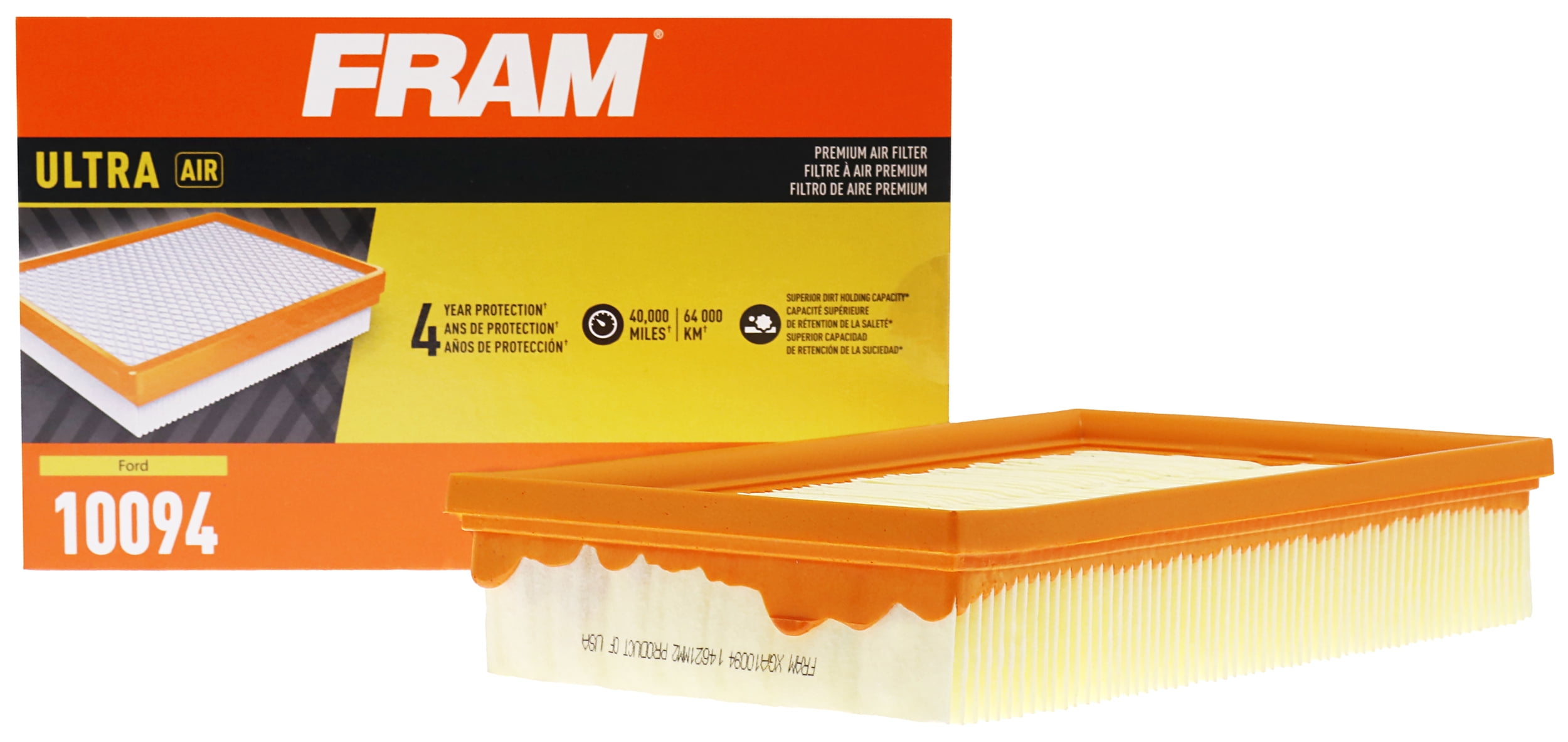 FRAM Ultra Air XGA10094 Premium Engine Air Filter For Select Vehicles