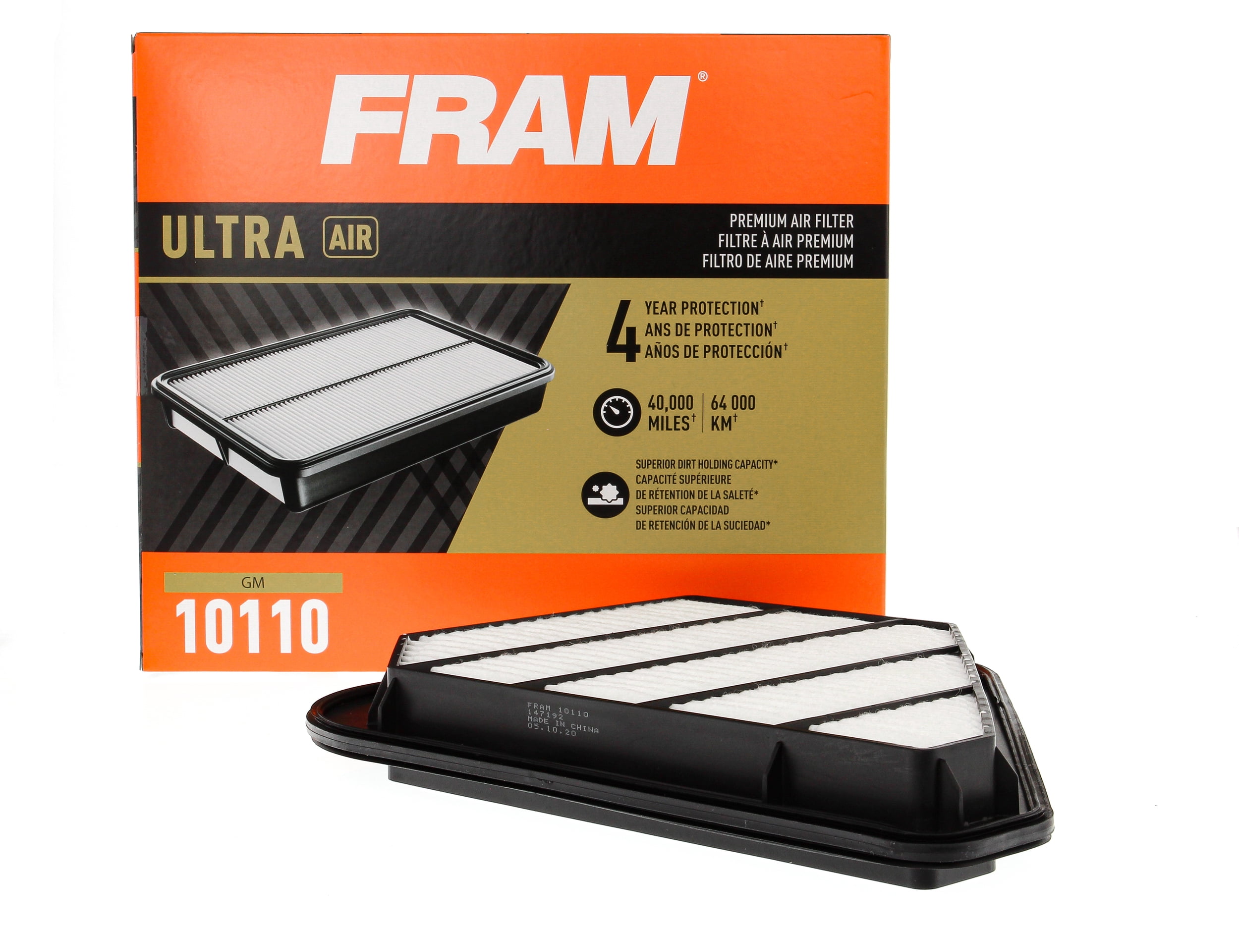 FRAM Ultra Air XGA10110 Premium Engine Air Filter For Select Vehicles