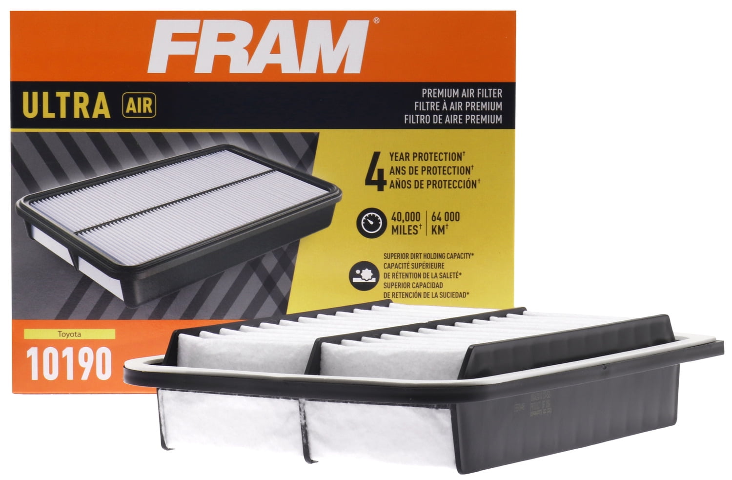 FRAM Ultra Air XGA10190 Premium Engine Air Filter For Select Vehicles