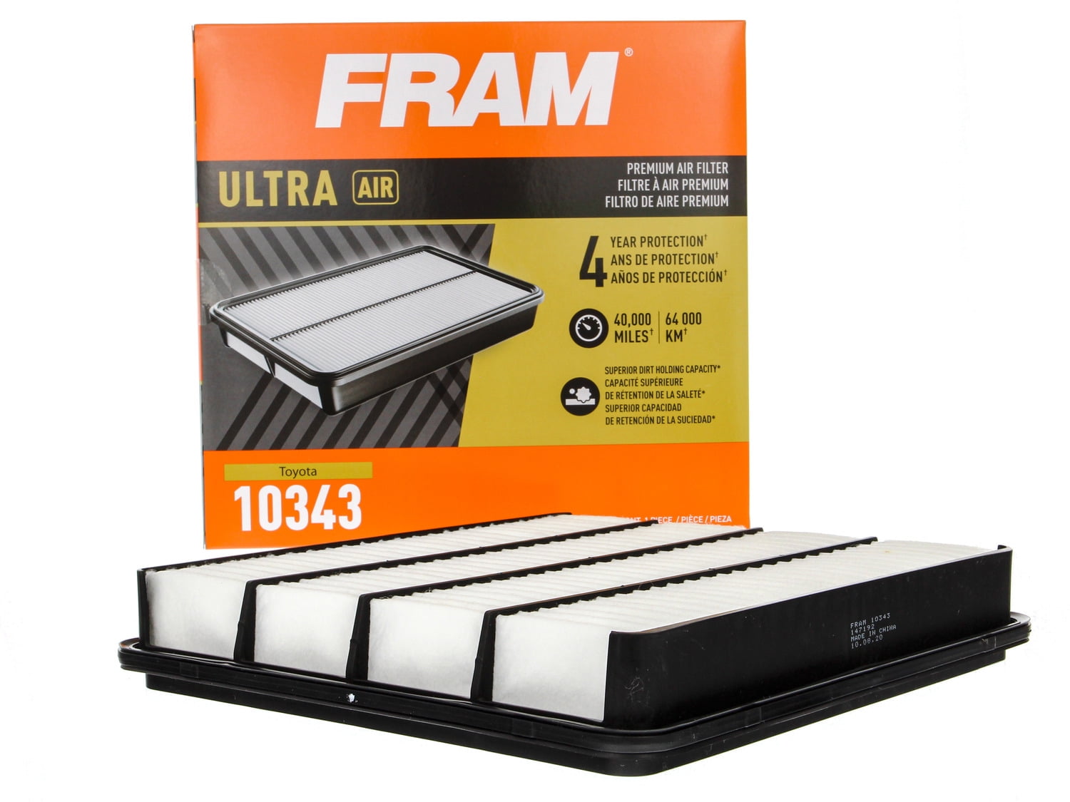 FRAM Ultra Air, XGA10343, Premium Engine Air Filter, Replacement