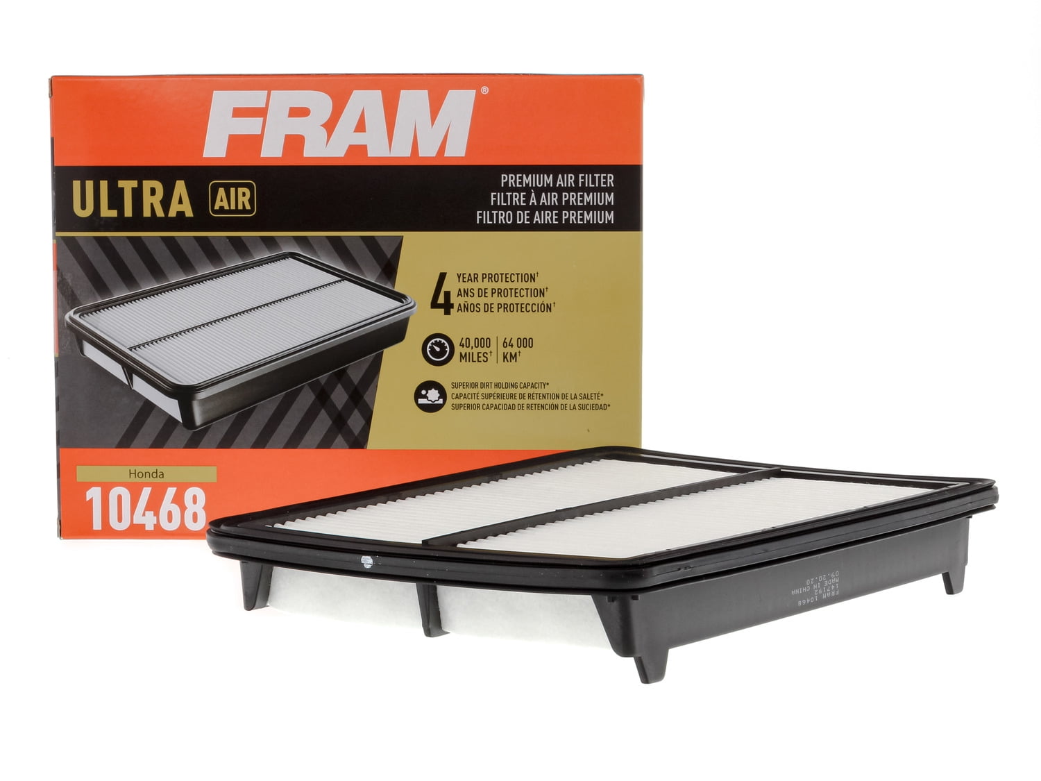 FRAM Ultra Air XGA10468 Premium Engine Air Filter For Select Vehicles