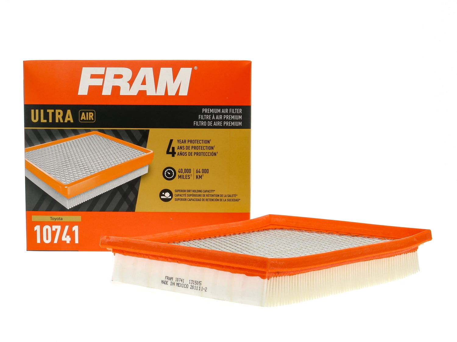 FRAM Ultra Air XGA10741 Premium Engine Air Filter For Select Vehicles