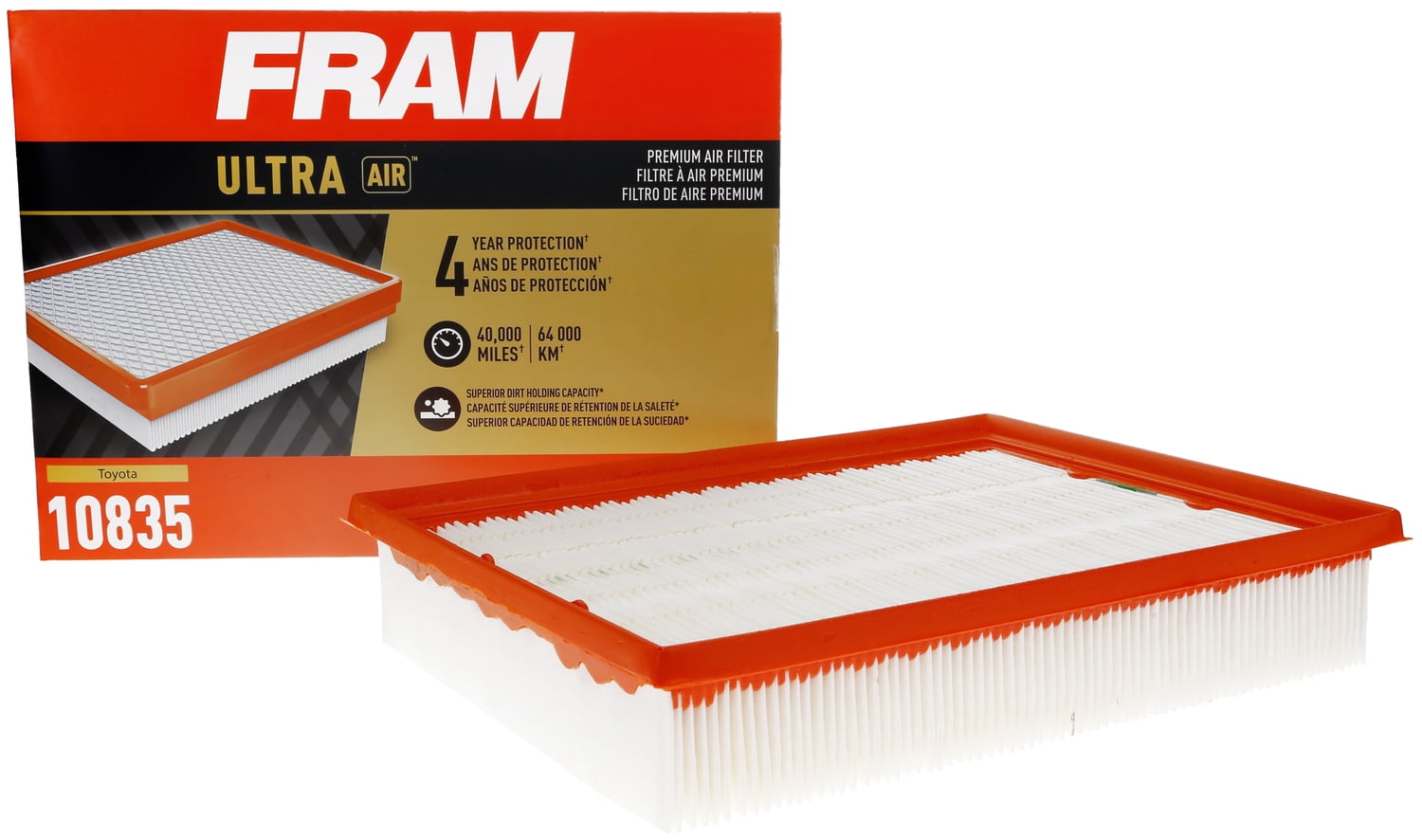 FRAM Ultra Air XGA10835 Premium Engine Air Filter For Select Vehicles