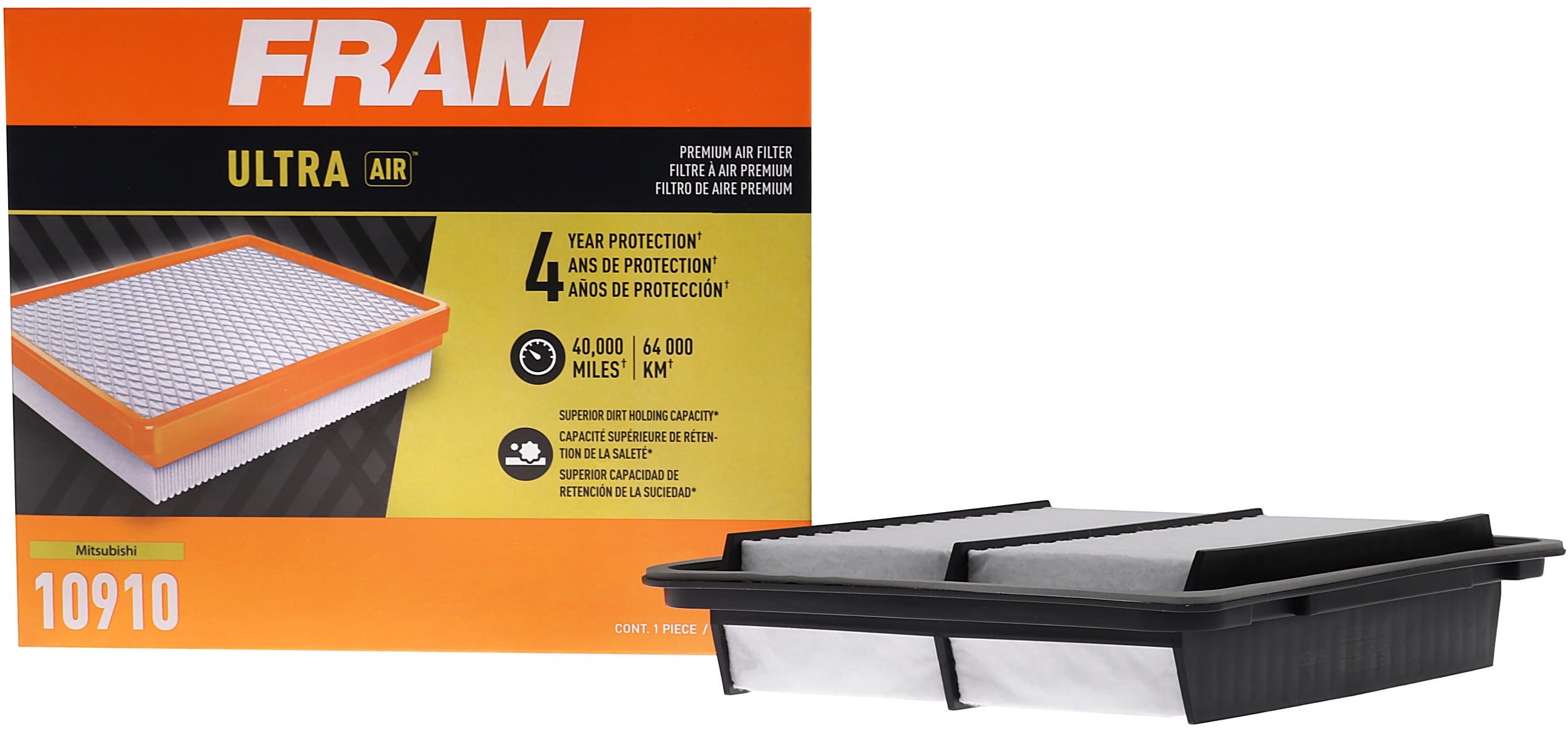 FRAM Ultra Air XGA10910 Premium Engine Air Filter For Select Vehicles