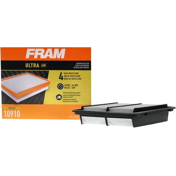 FRAM Ultra Air XGA10910, Premium Engine Air Filter for Mitsubishi Vehicles Fits select: 2013-2023 MITSUBISHI OUTLANDER SPORT, 2014-2020 MITSUBISHI OUTLANDER