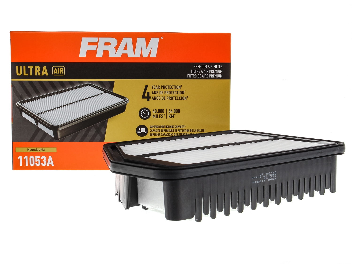 FRAM Ultra Air XGA11053A Premium Engine Air Filter Replacement Filter for Select Hyundai and Kia Vehicles Fits select 2012 2016 HYUNDAI ELANTRA 2013 2018 KIA FORTE Walmart
