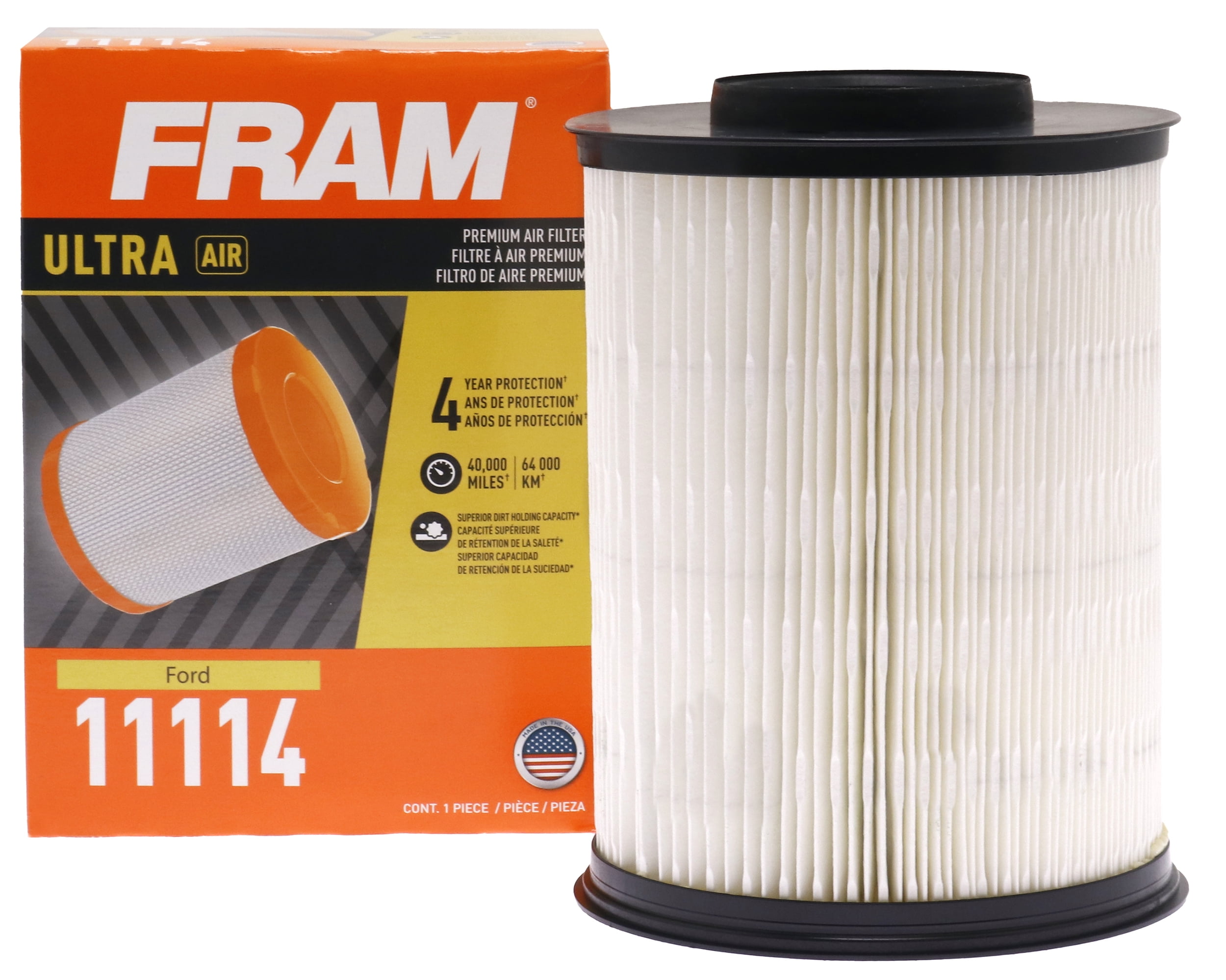 FRAM Ultra Air XGA11114 Premium Engine Air Filter For Select Vehicles