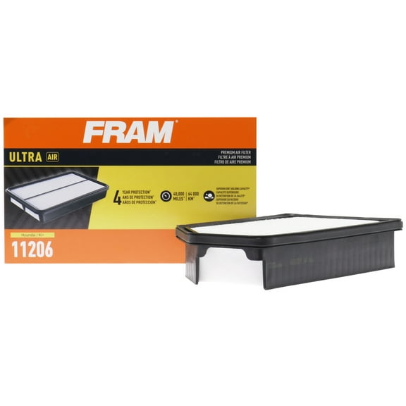 FRAM Ultra Air XGA11206, Premium Engine Air Filter, Replacement Filter for Select Hyundai and Kia Vehicles Fits select: 2012-2019 KIA SOUL, 2012-2017 HYUNDAI ACCENT