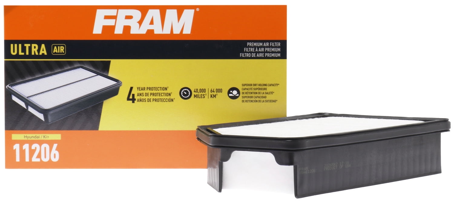 FRAM Ultra Air XGA11206, Premium Engine Air Filter, Replacement Filter