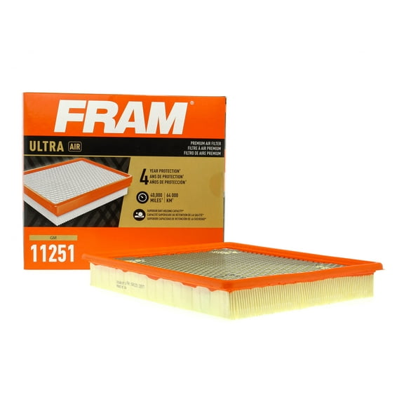 FRAM Ultra Air XGA11251, Premium Engine Air Filter for Select Buick, Cadillac, Chevrolet Vehicles Fits select: 2013-2015 CHEVROLET MALIBU, 2014-2020 CHEVROLET IMPALA