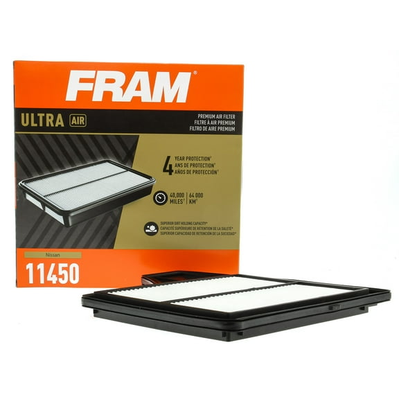 FRAM Ultra Air XGA11450, Premium Engine Air Filter, Replacement Filter for Select Nissan Vehicles Fits select: 2013-2018 NISSAN ALTIMA