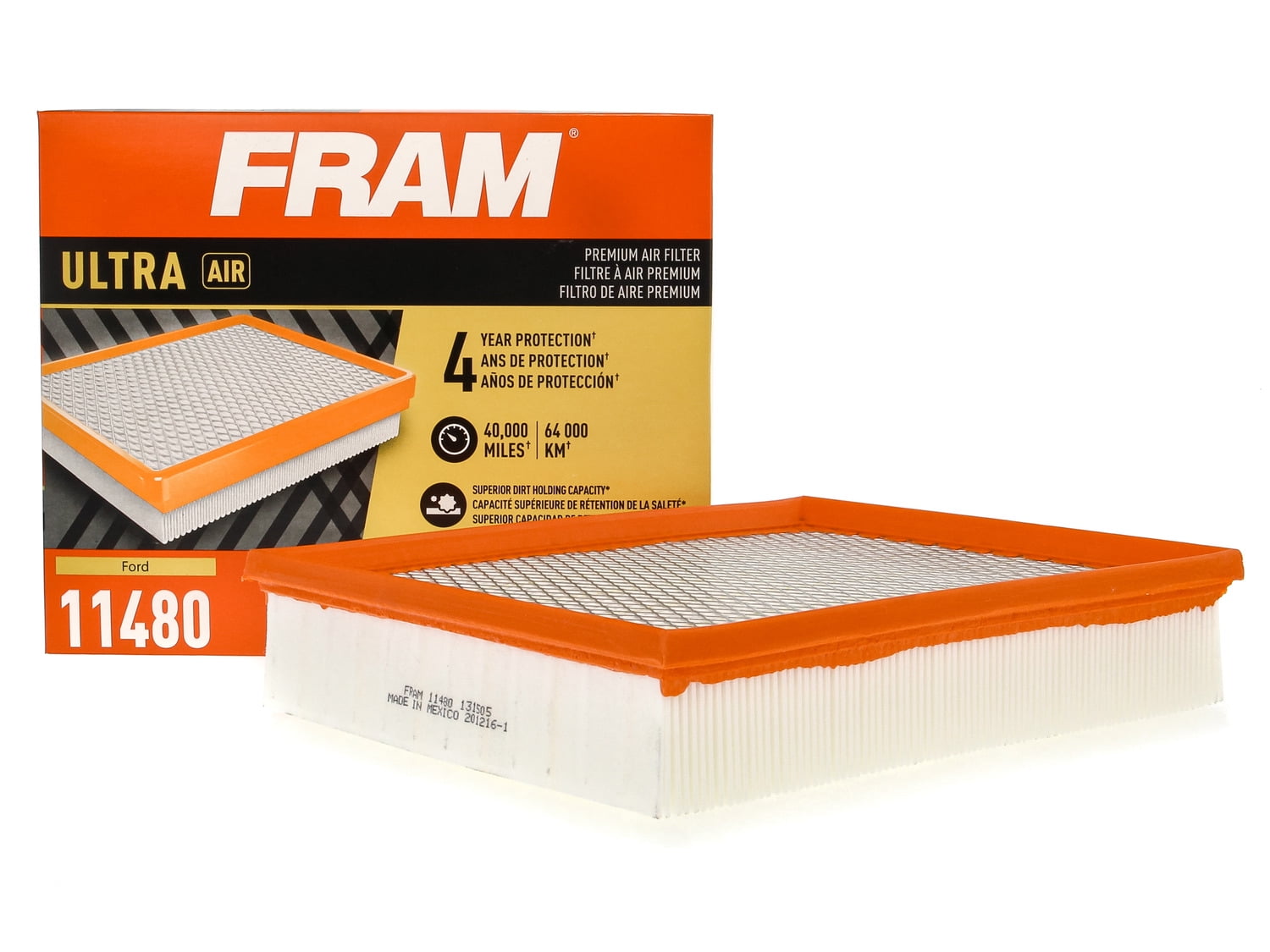 FRAM Ultra Air XGA11480 Premium Engine Air Filter For Select Vehicles