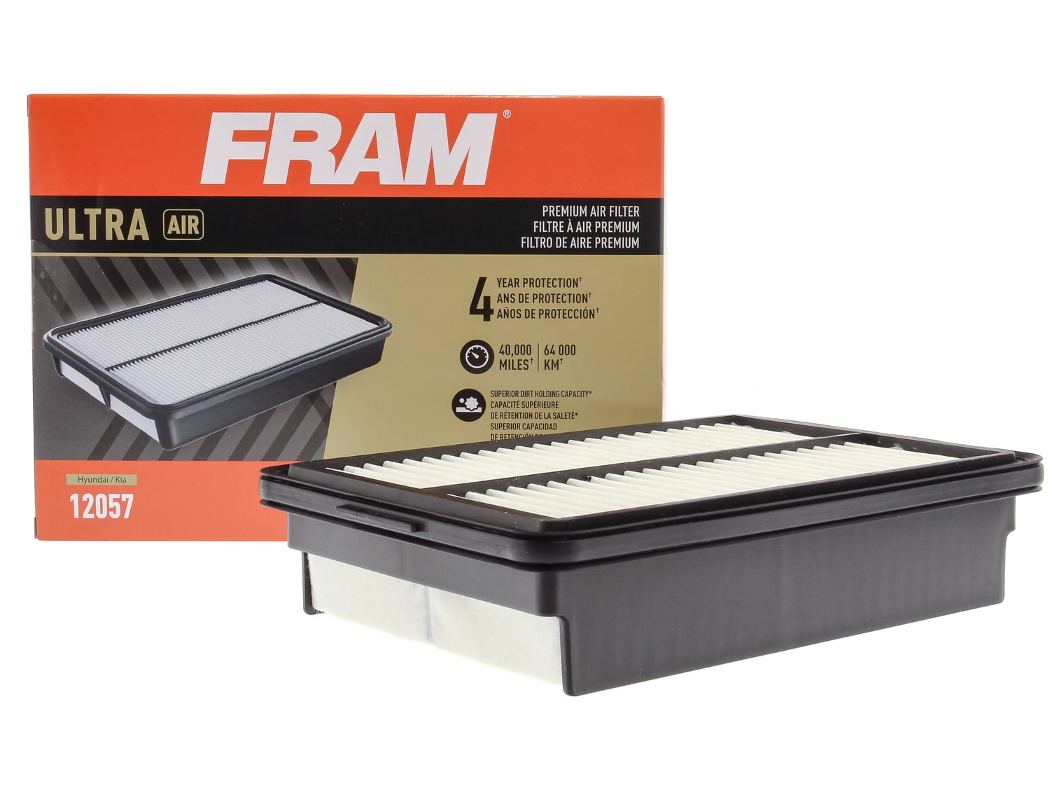 FRAM Ultra Air XGA12057 Premium Engine Air Filter For Select Vehicles