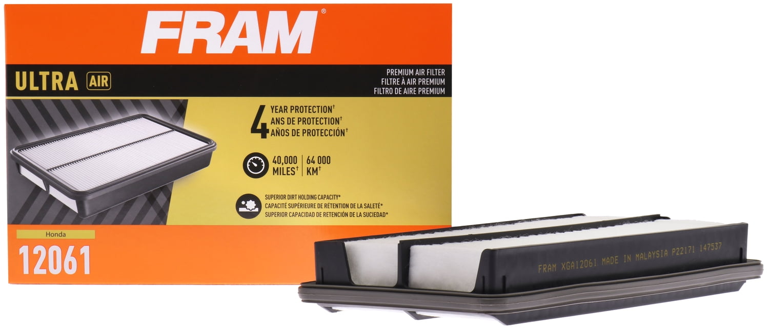FRAM Ultra Air XGA12061 Premium Engine Air Filter For Select Vehicles