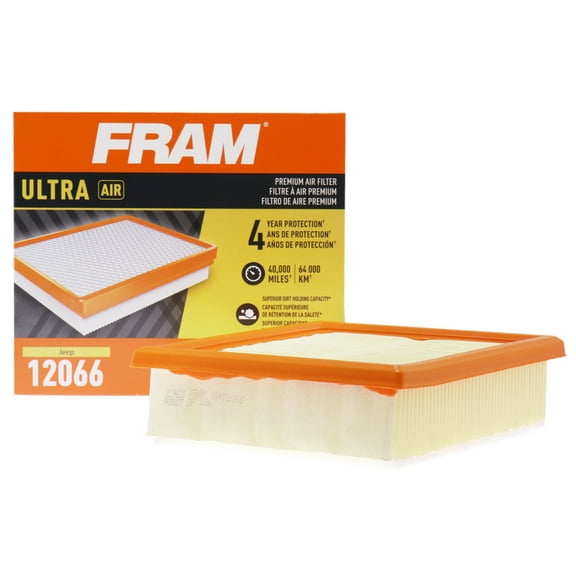 FRAM Ultra Air XGA12066, Premium Engine Air Filter for Select Fiat, Jeep, Ram Vehicles Fits select: 2017-2023 JEEP COMPASS, 2015-2021 JEEP RENEGADE
