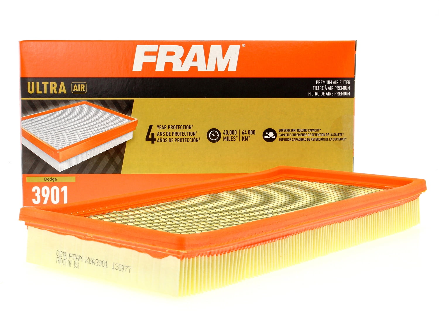 FRAM Ultra Air XGA3901 Premium Engine Air Filter For Select Vehicles