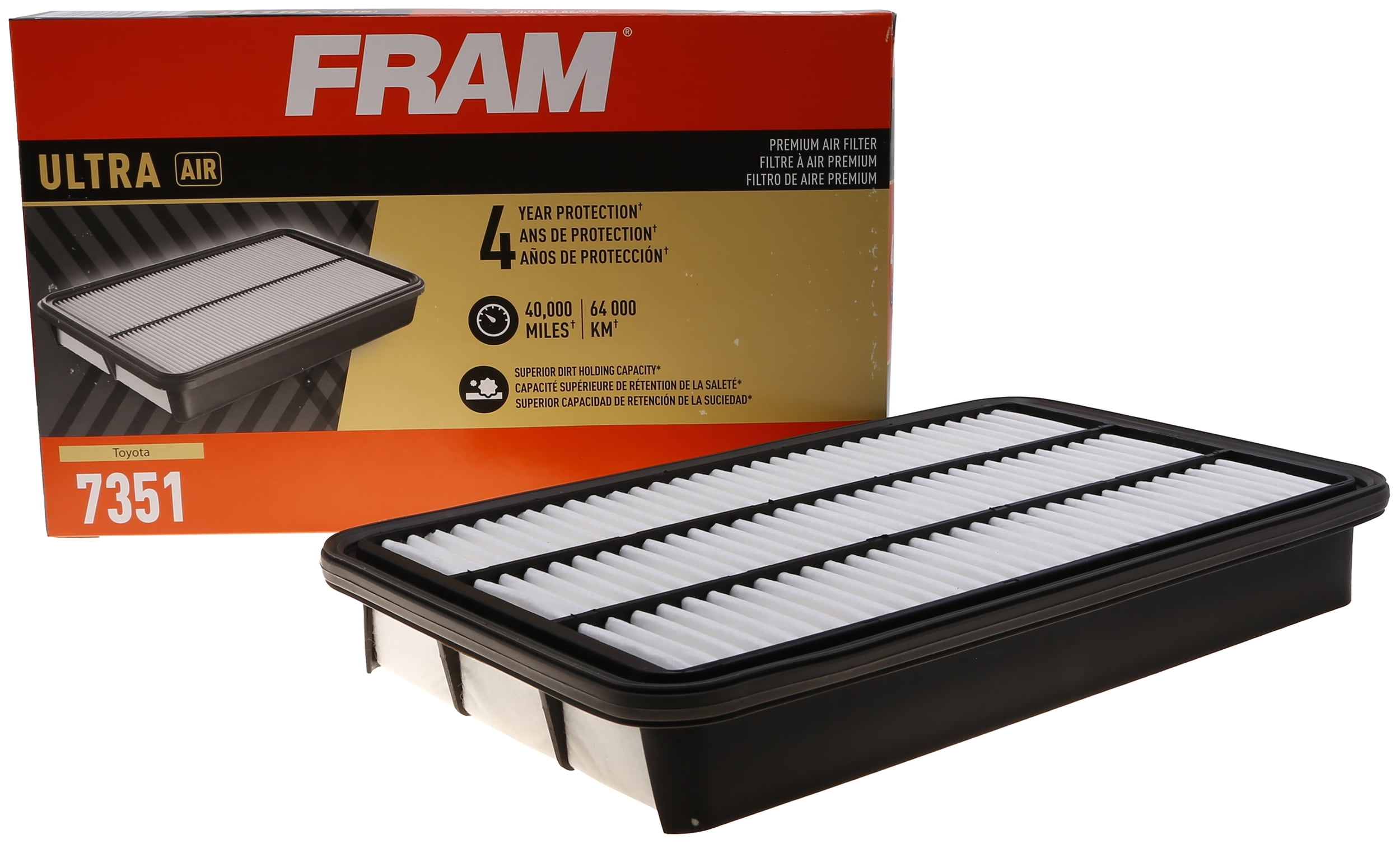 FRAM Ultra Air XGA7351 Premium Engine Air Filter For Select Vehicles