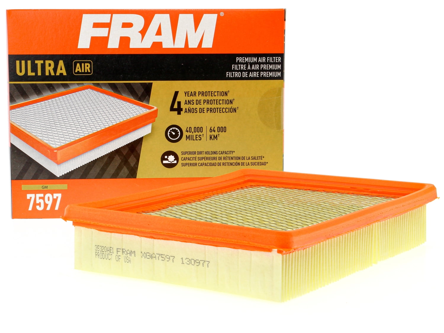 FRAM Ultra Air XGA7597 Premium Engine Air Filter For Select Vehicles