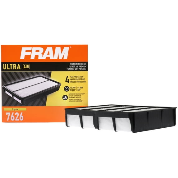 FRAM Ultra Air XGA7626, Premium Engine Air Filter, Replacement Filter for Select Lexus, Toyota Vehicles Fits select: 1995-2004 TOYOTA TACOMA, 1996-2002 TOYOTA 4RUNNER