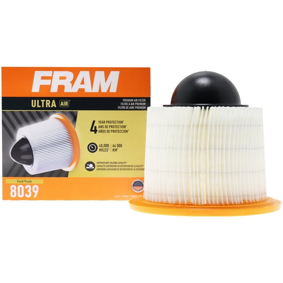 FRAM Ultra Air XGA8039, Premium Engine Air Filter, Replacement Filter for Select Ford Trucks Fits select: 1997-2008 FORD F150, 1997-2004 FORD EXPEDITION