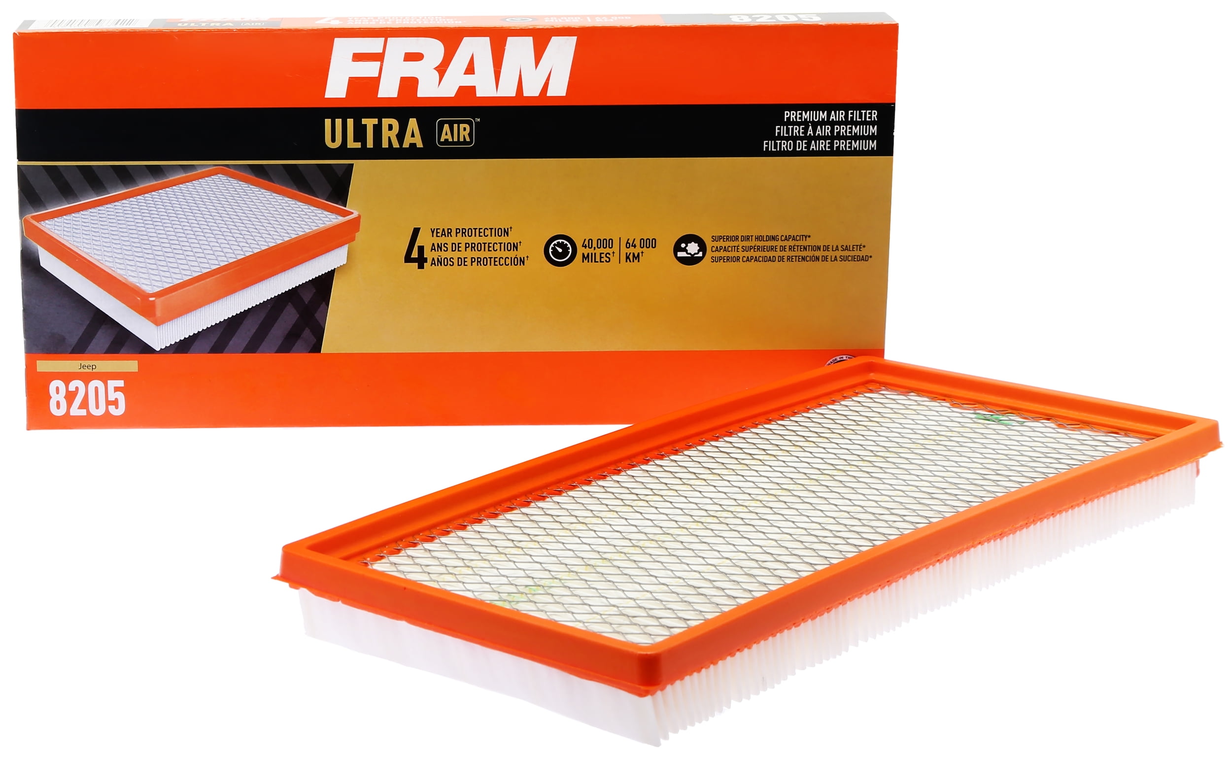 FRAM Ultra Air XGA8205 Premium Engine Air Filter For Select Vehicles