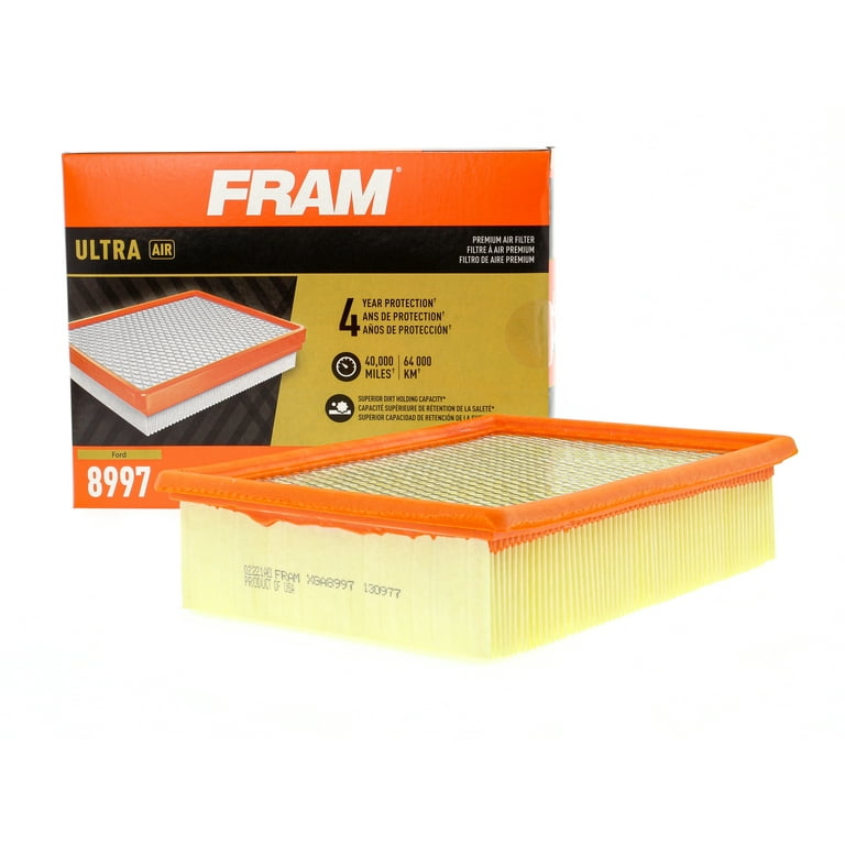 FRAM Ultra Air XGA8997, Premium Engine Air Filter, for Select Ford