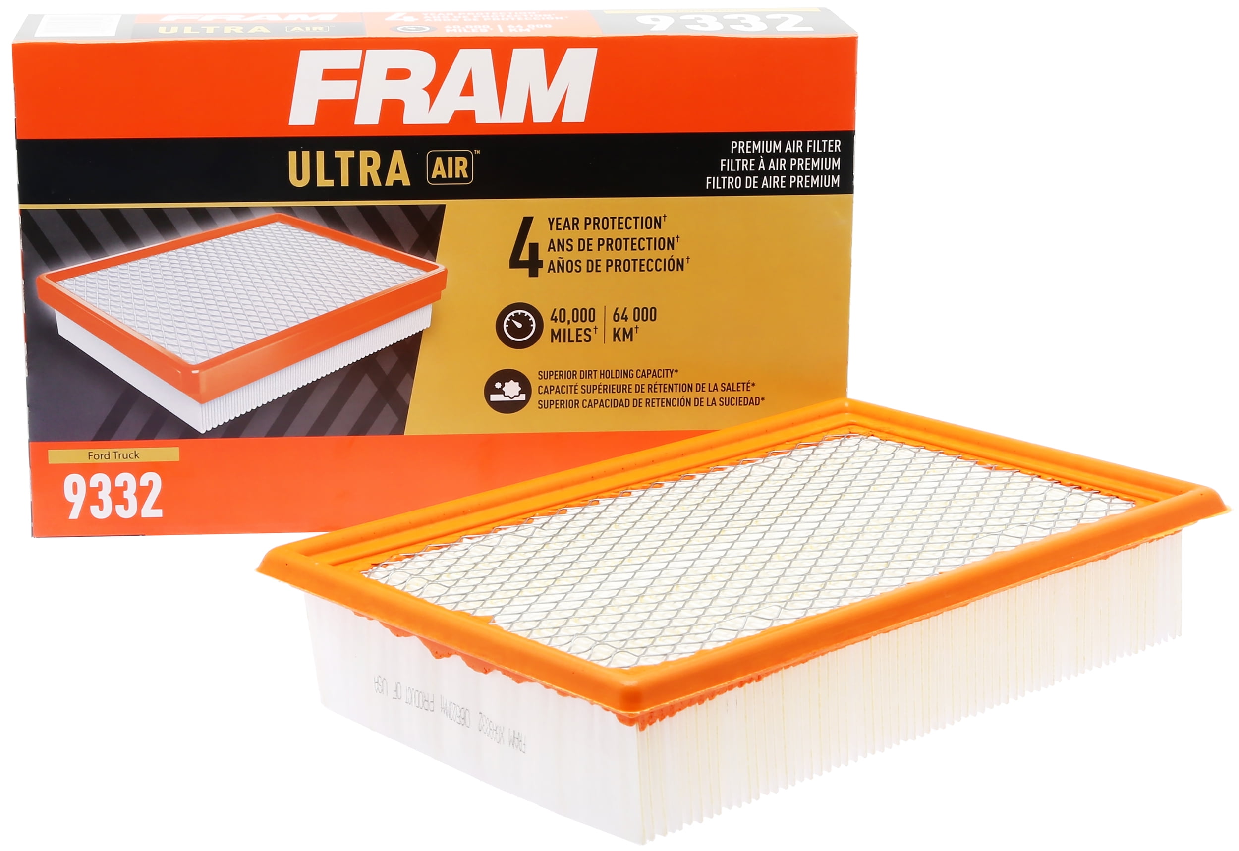 FRAM Ultra Air XGA9332 Premium Engine Air Filter For Select Vehicles