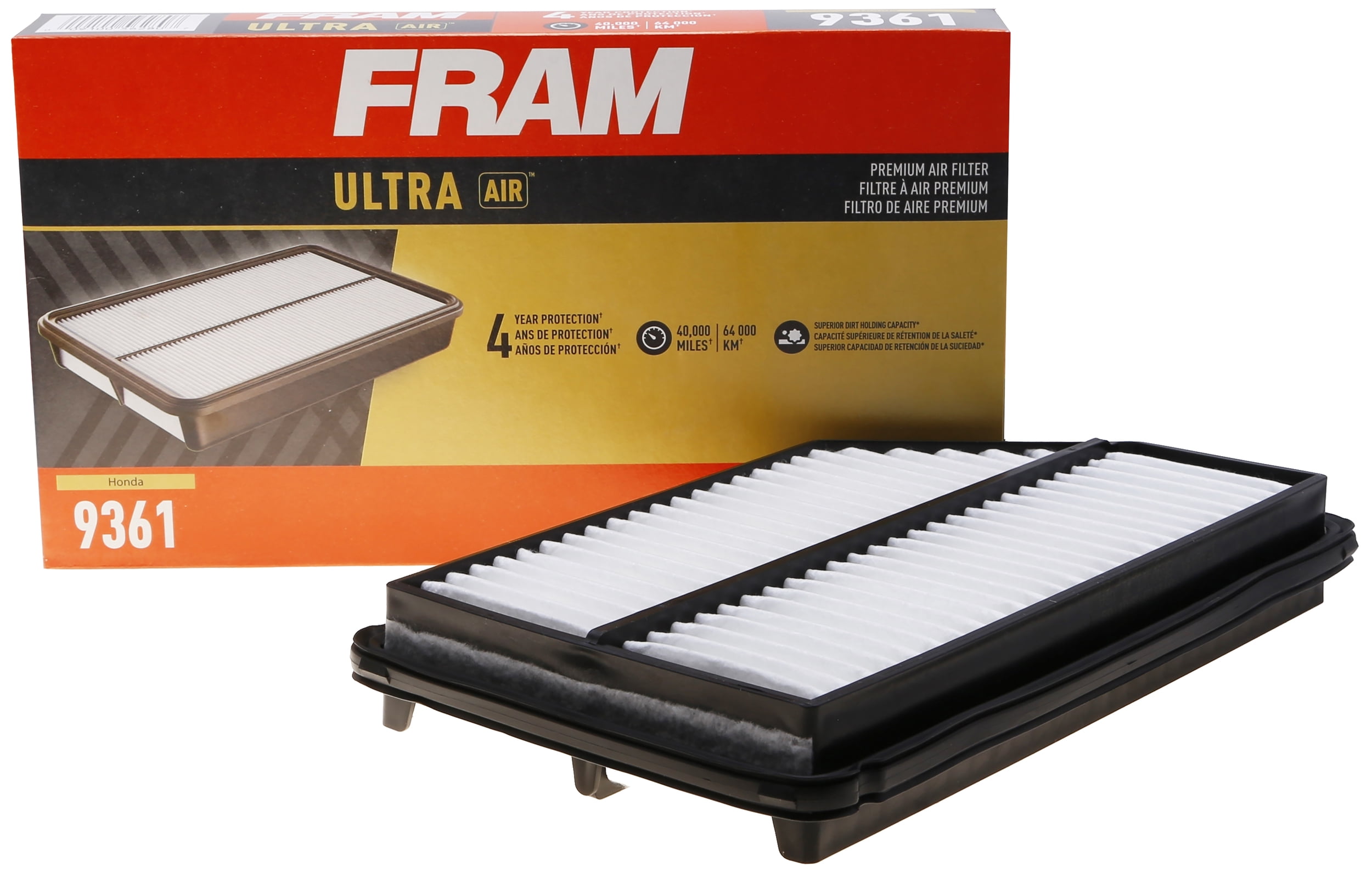 FRAM Ultra Air XGA9361, Premium Engine Air Filter, Replacement Filter