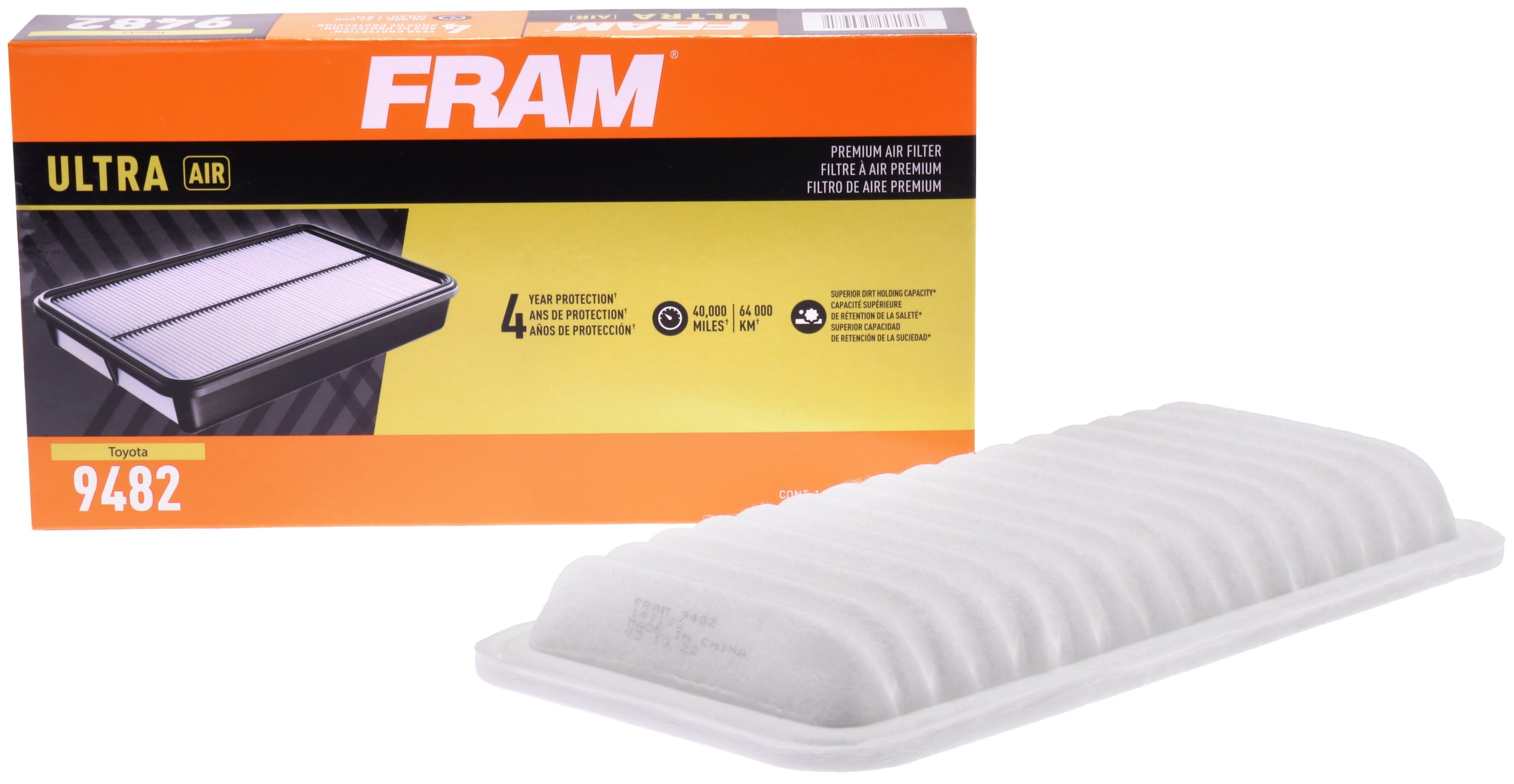 FRAM Ultra Air XGA9482 Premium Engine Air Filter For Select Vehicles