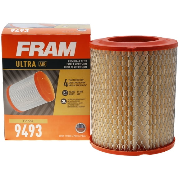 FRAM Ultra Air XGA9493, Premium Engine Air Filter Filter for Select Acura and Honda Vehicles Fits select: 2002-2006 HONDA CR-V, 2003-2006 HONDA ELEMENT