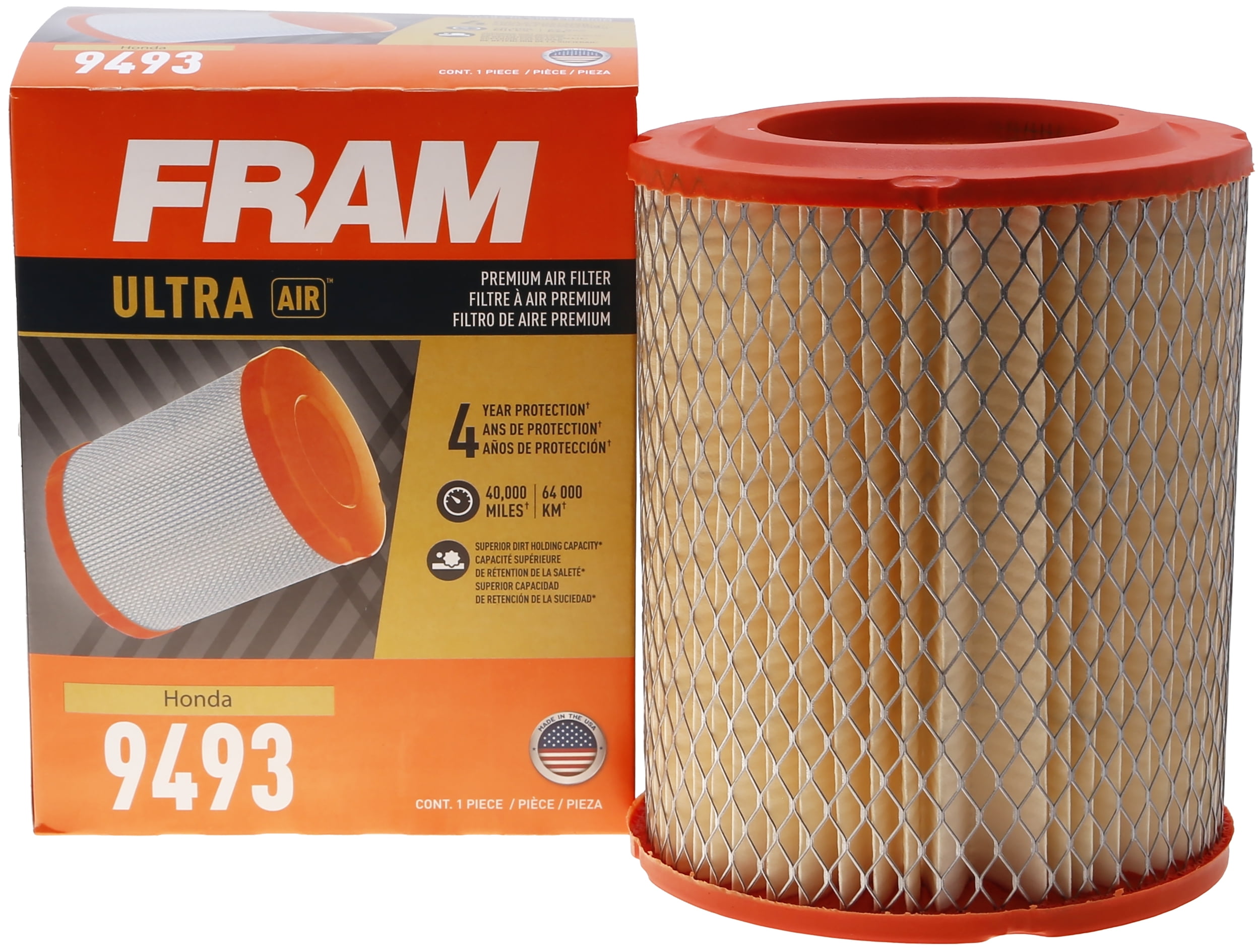 FRAM Ultra Air XGA9493 Premium Engine Air Filter For Select Vehicles