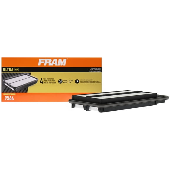 FRAM Ultra Air XGA9564, Premium Engine Air Filter for Acura, Honda Vehicles Fits select: 2003-2007 HONDA ACCORD, 2004-2008 ACURA TSX