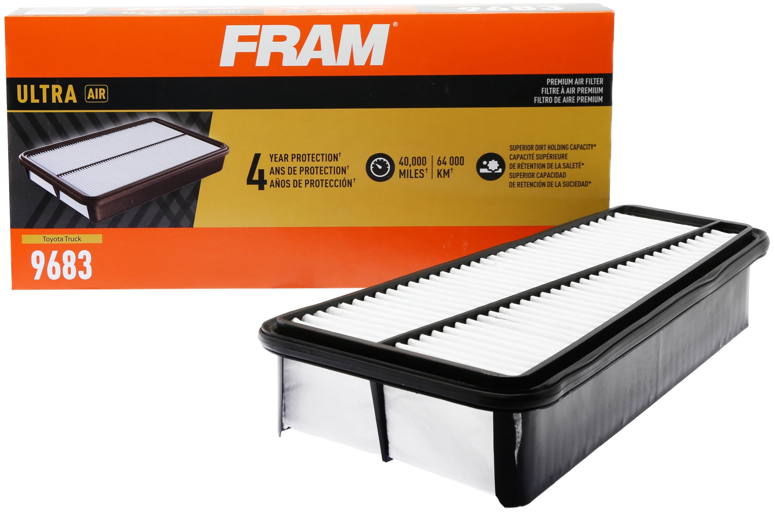 FRAM Ultra Air XGA9683 Premium Engine Air Filter For Select Vehicles