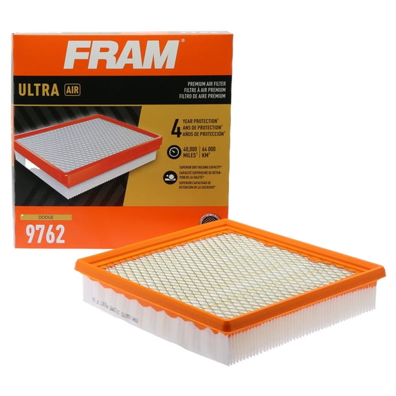 FRAM Ultra Air XGA9762, Premium Engine Air Filter, Fits Select Chrysler, Dodge, Lexus, Toyota