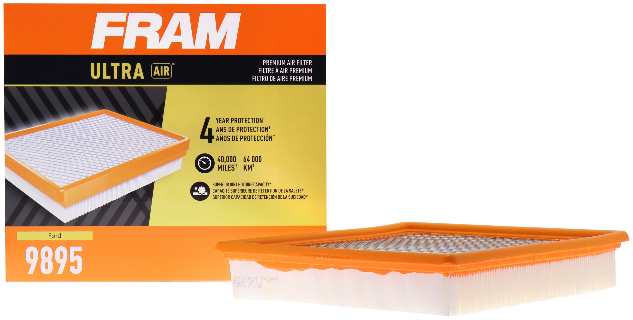 FRAM Ultra Air XGA9895 Premium Engine Air Filter For Select Vehicles