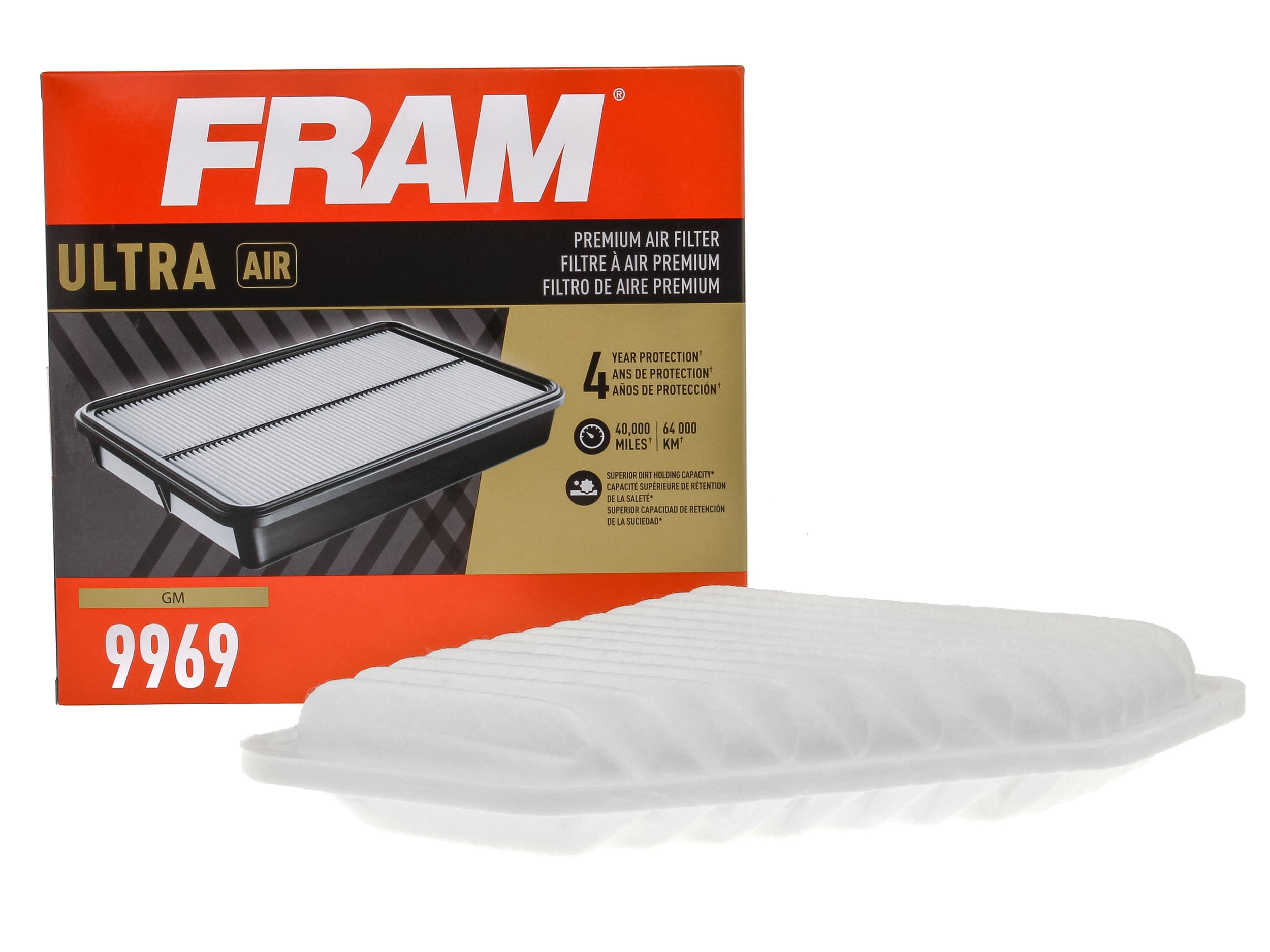 FRAM Ultra Air XGA9969 Premium Engine Air Filter For Select Vehicles