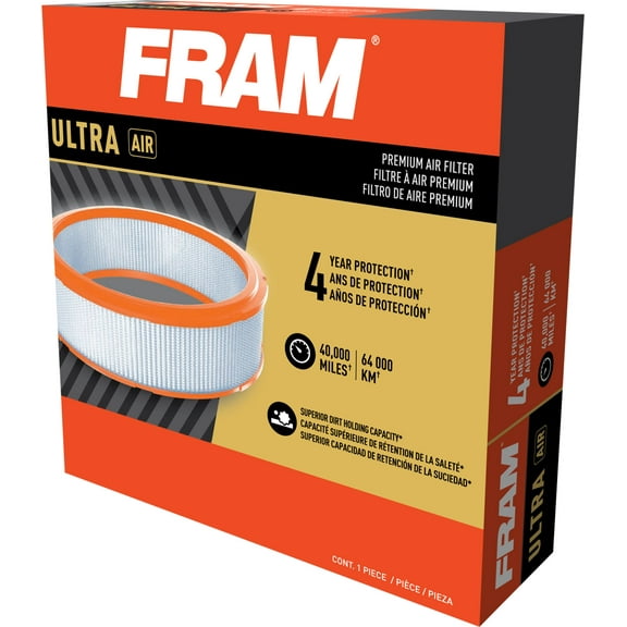 FRAM Ultra Premium 40,000 Mile Air Filter, 7774 for Select Ford Vehicles