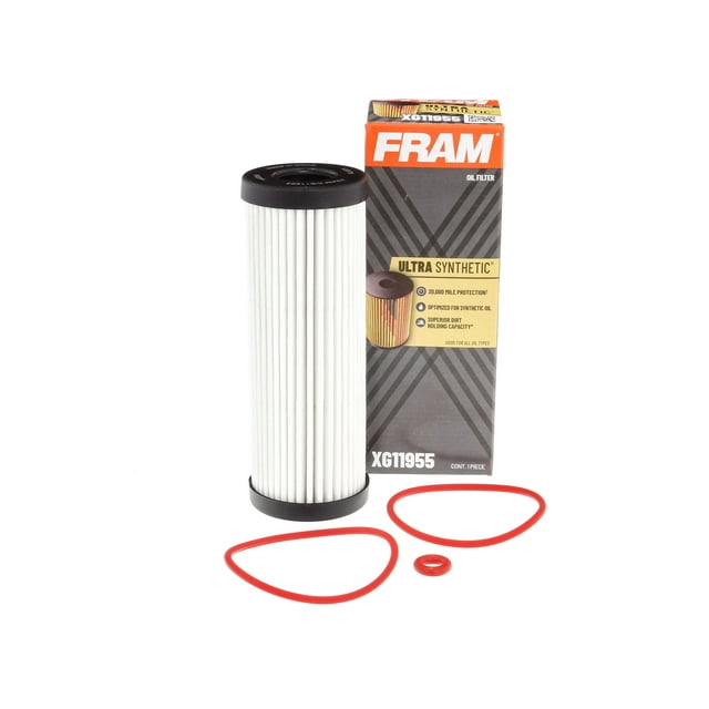 FRAM Ultra Synthetic Oil Filter, XG11955, 20K mile Filter for Select