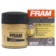 FRAM Ultra Synthetic Oil Filter, XG7317, 20K mile Replacement Oil Filter for Select Acura, Honda, Nissan Vehicles