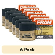 (6 pack) FRAM Ultra Synthetic Oil Filter, XG9688, 20K mile Replacement Filter for Select Hyundai, Kia Vehicles