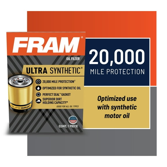 FRAM Xtended Guard XG3675 Oil Filter Fits select: 1999-2002,2005 CHEVROLET SILVERADO