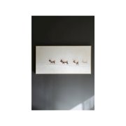 Kalalou Inc Framed Acrylic Painting - Elk