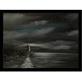thumbnail image 1 of FRAMED Nightlightby Ed Capeau 24x16 Acrylic Painting Print, 1 of 4