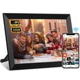 thumbnail image 1 of FRAMEO Digital Photo Frame, 10.1 Inch WiFi Digital Picture Frame with 1280x800 IPS HD Touch Screen, 32GB Storage Auto-Rotate Wall Mountable Easy Share Photos or Videos via Frameo App from Anywhere, 1 of 9