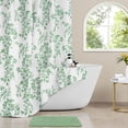 thumbnail image 1 of FRAMICS Sage Green Shower Curtain Sets with Non-Slip Rug & 12 Hooks, Heavy Duty Floral Cottagecore Fabric Bathroom Sets, Waterproof & Washable 72" x 72", 1 of 10