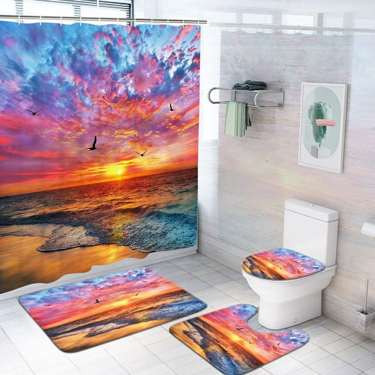 https://i5.walmartimages.com/seo/FRAMICS-Seagull-Beach-Shower-Curtain-Rug-Sets-Purple-Sunset-Pattern-Polyester-Bathroom-Decor-Set-Waterproof-12-Hooks-Toilet-Rugs_67728719-ce4b-4cf2-b4cb-f75d20e76f59.46db67ce4e57fadace678d56e2fd49df.jpeg?odnHeight=768&odnWidth=768&odnBg=FFFFFF
