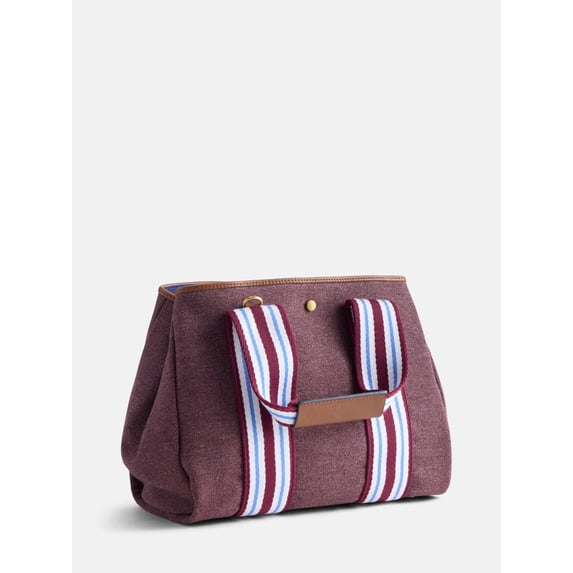 Free Assembly Women's Mini Tote Handbag, Chianti