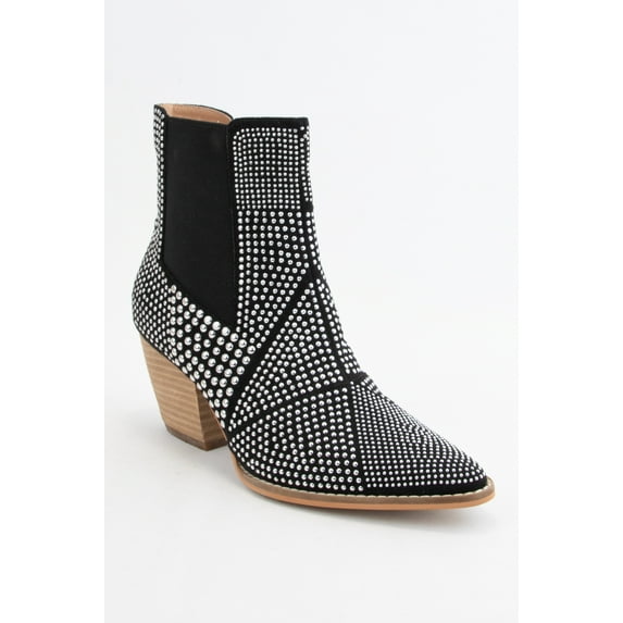 FRANCESCA, STUD EMBELLISHED BOOTS