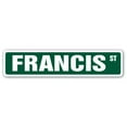 thumbnail image 1 of FRANCIS Street Sign Childrens Name Room Sign | Indoor/Outdoor |  24" Wide, 1 of 5