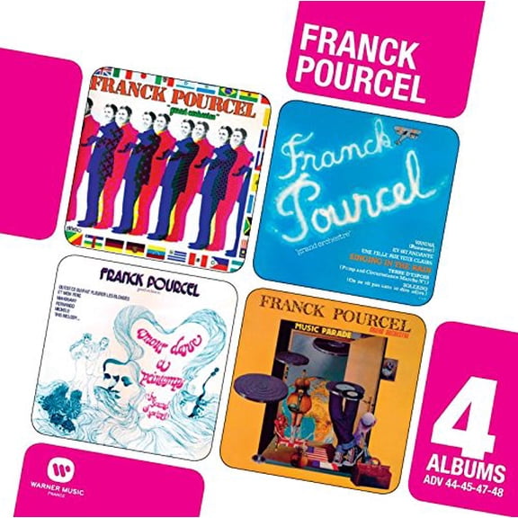 FRANCK POURCEL - BOXSET 4 CD (4 CD)